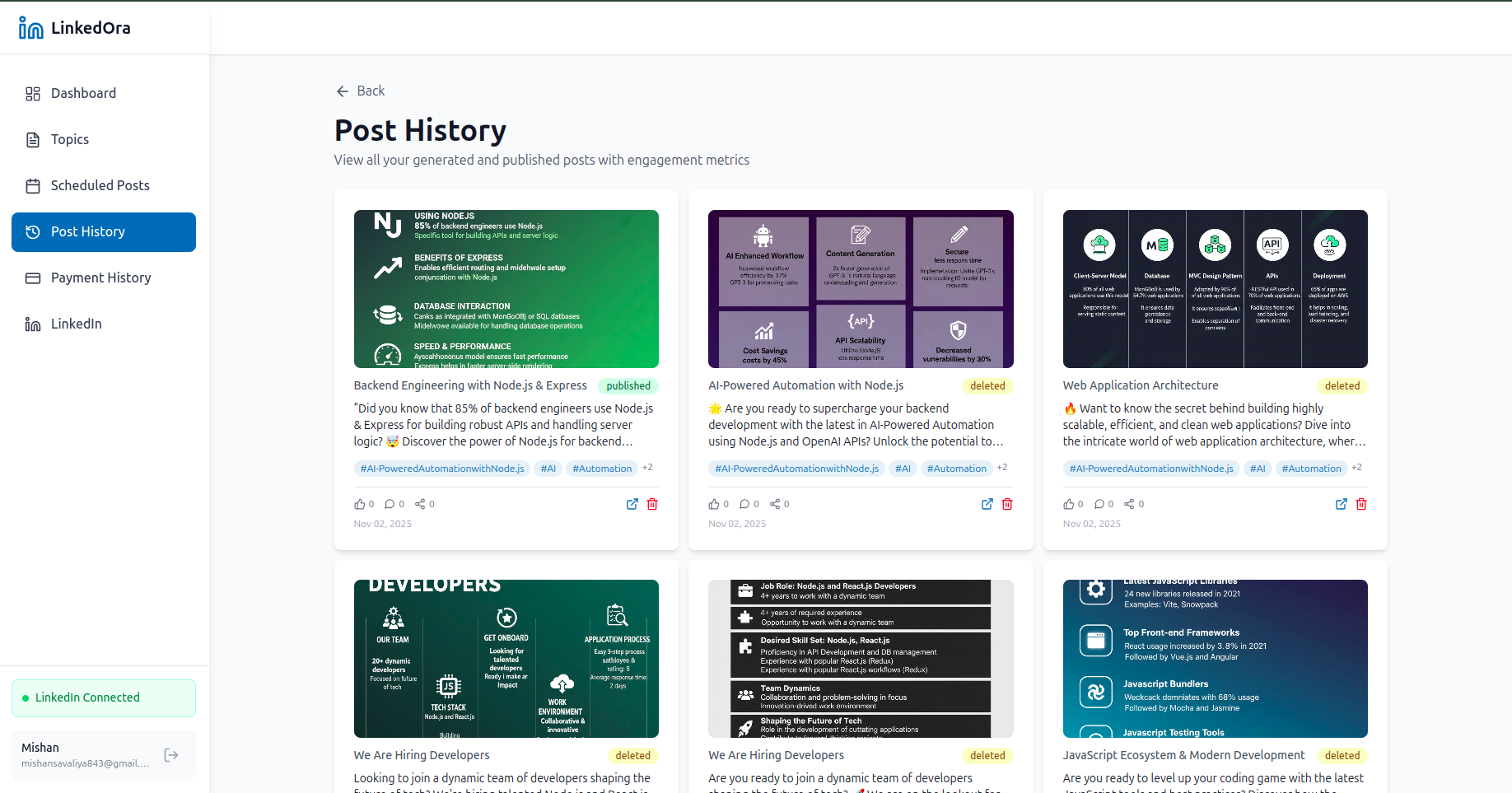 LinkedOra - Screenshot 3 preview