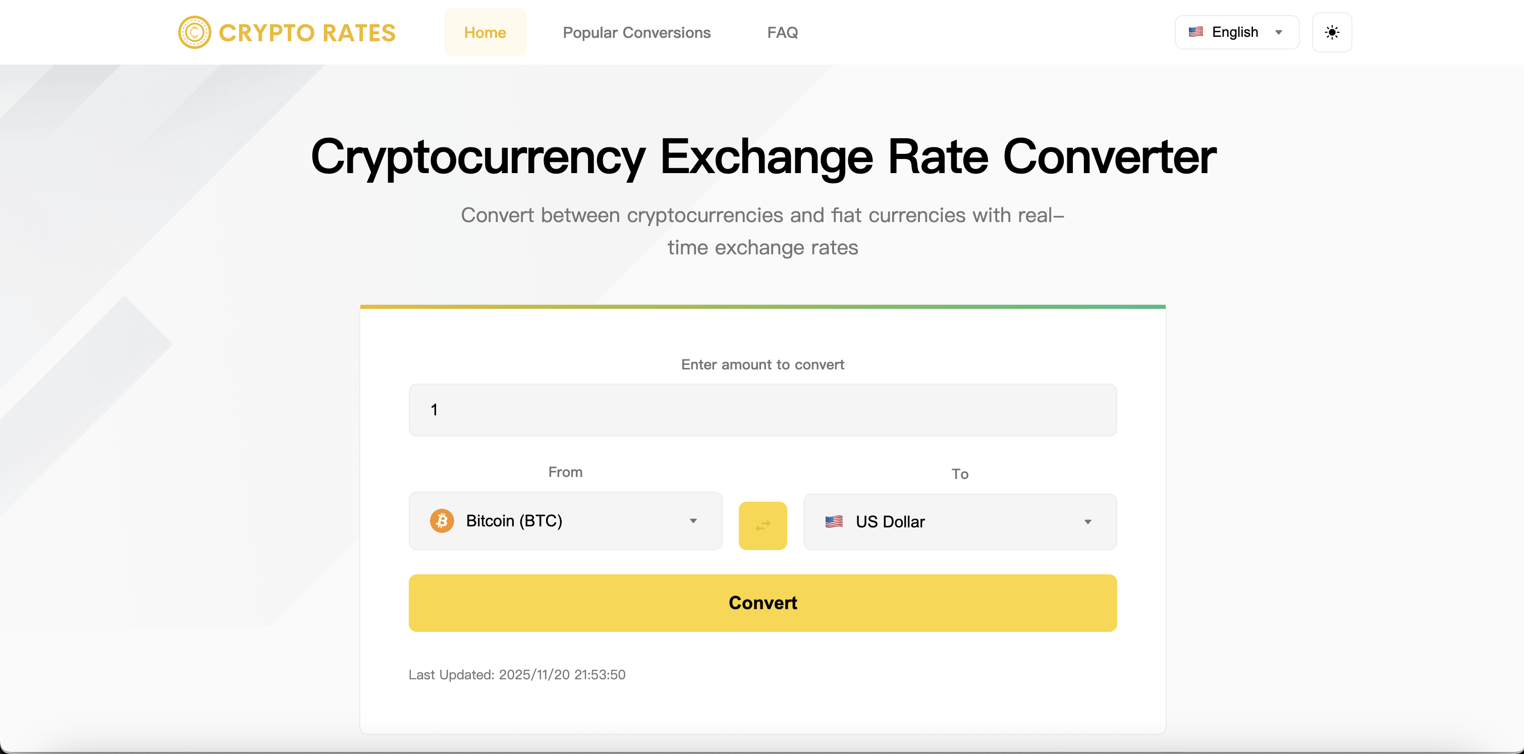 Crypto Rates Tools gallery image