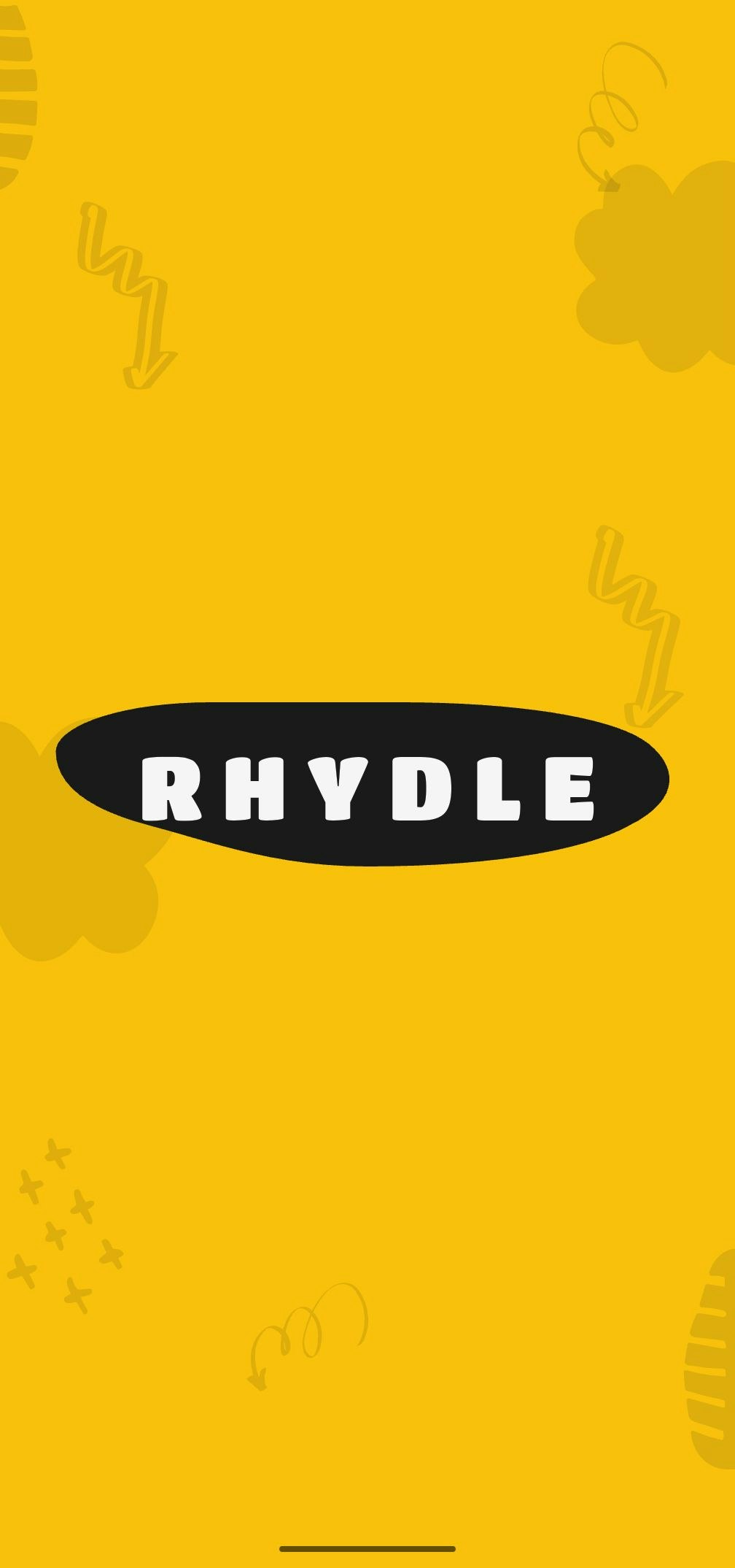 RHYDLE - Product Hunt launch logo and brand identity