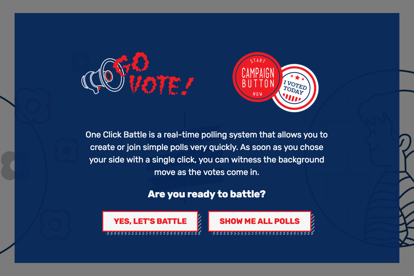 One Click Battle Image