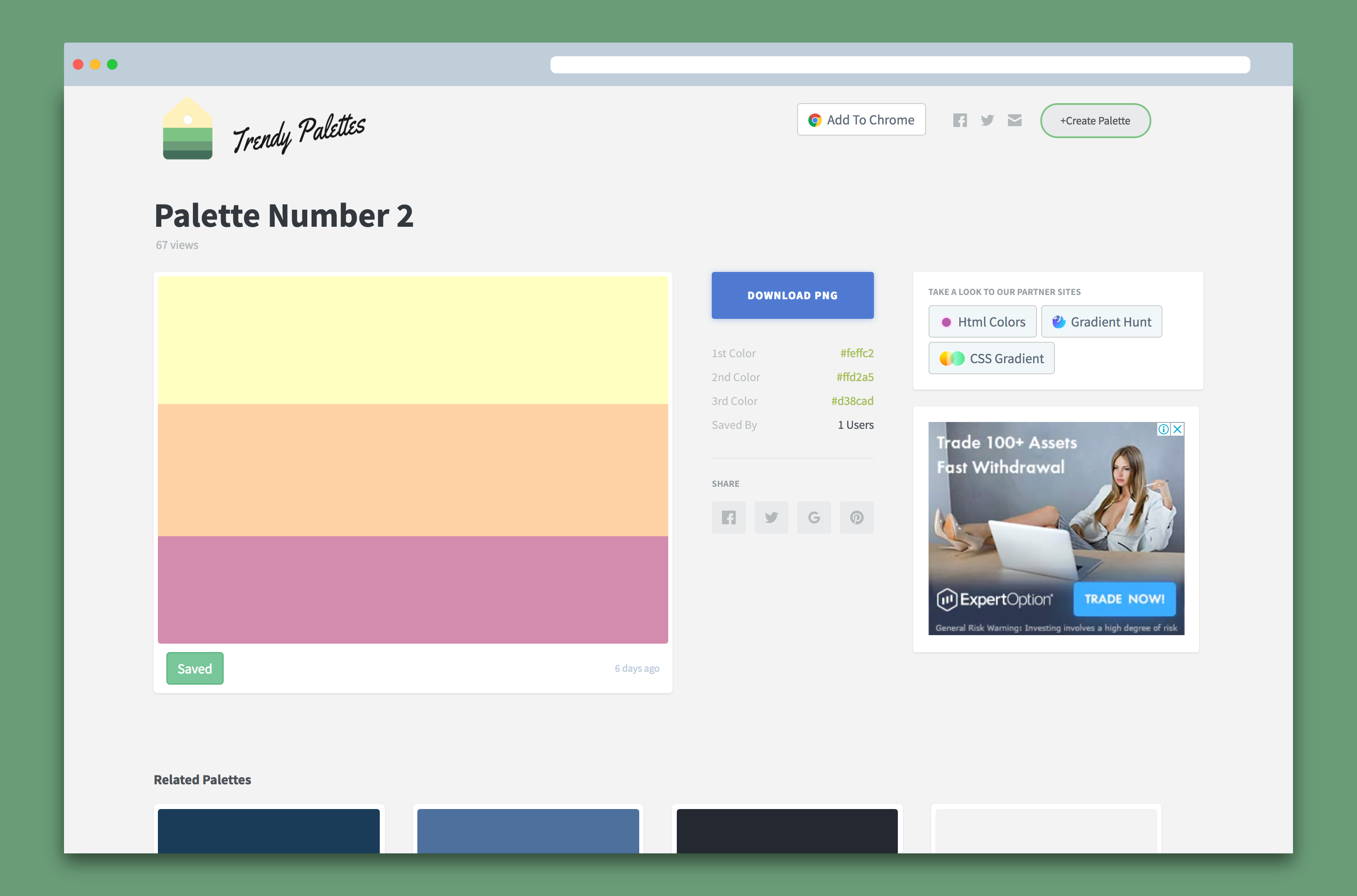 Trendy Palettes gallery image