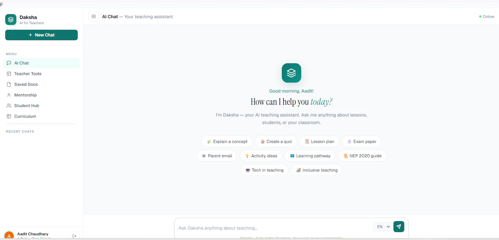 Daksha AI  screenshot 1