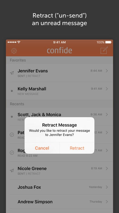 Confide gallery image