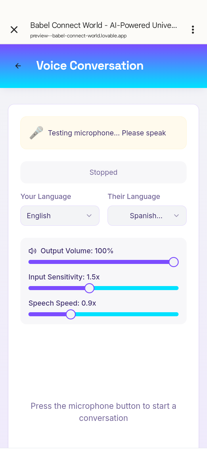 Babel Connect World - Screenshot 2 preview