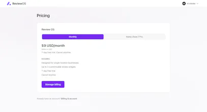 Review OS gallery image