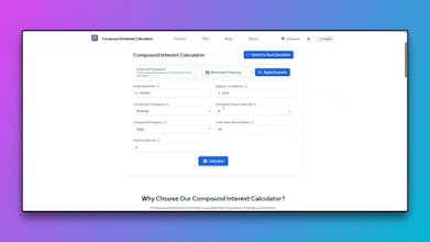 GoalGrowth Calculator gallery image