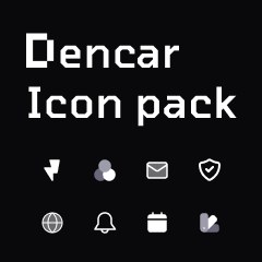 Paquete de iconos de Dencar - 500 iconos gratis