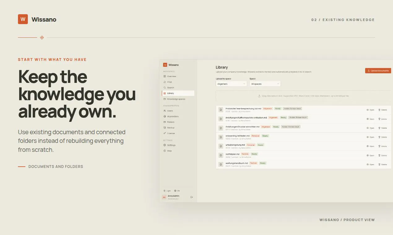 Wissano screenshot