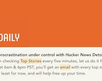 Hacker News Daily media 1