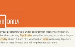 Hacker News Daily media 1
