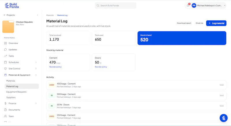 BuildPanda screenshot 3