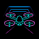 Neon Drone Rush