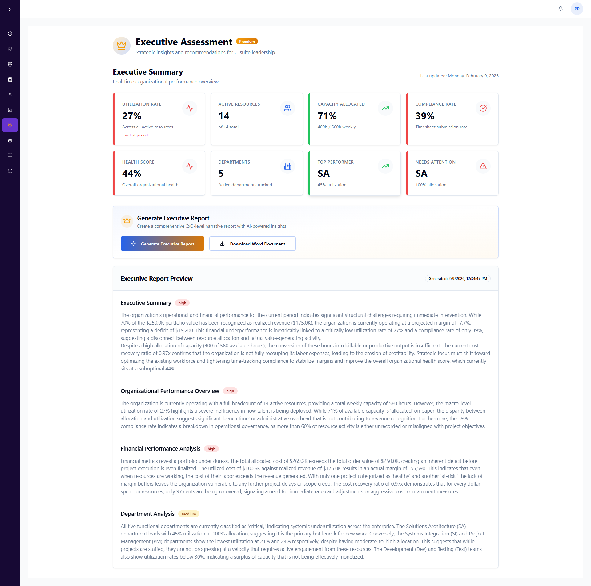 Portfolio Intelligence gallery image