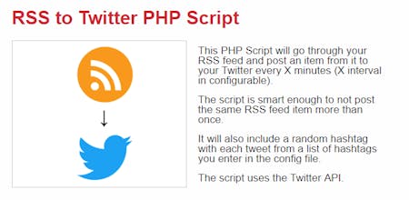RSS to Twitter PHP Script by DoneSmart gallery image