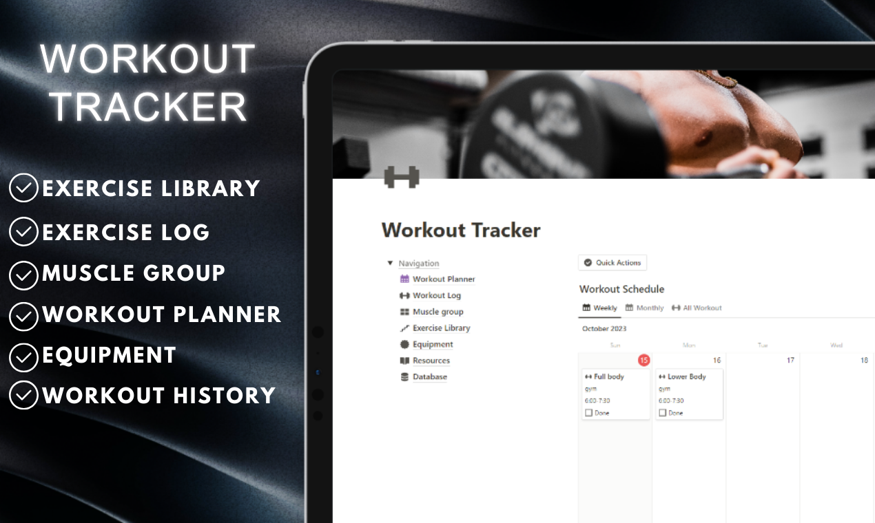 Workout Tracker gallery image
