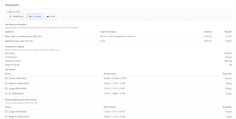 PatioPlanner screenshot 3