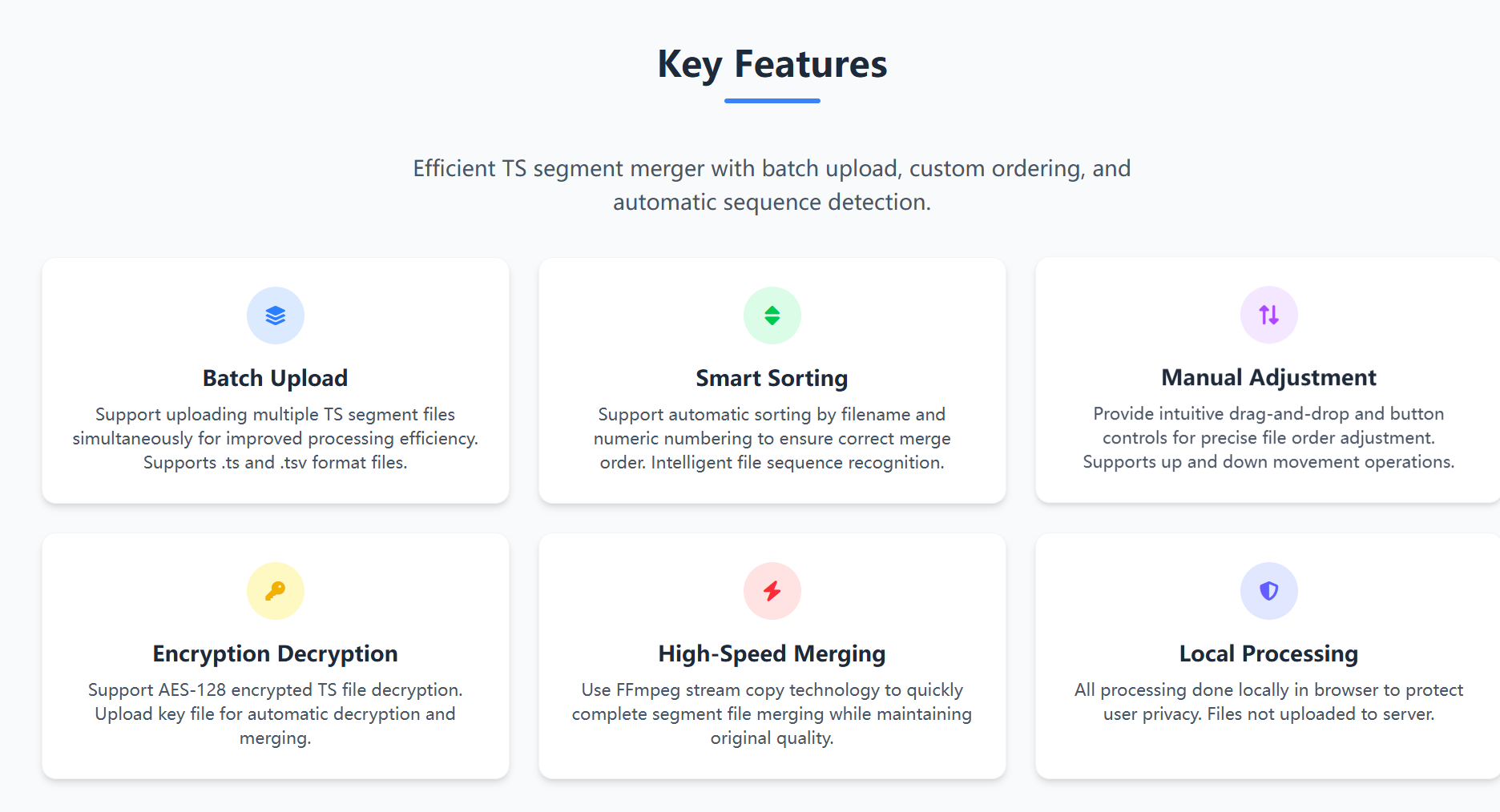 TS Merge – Merge HLS .ts segments  gallery image