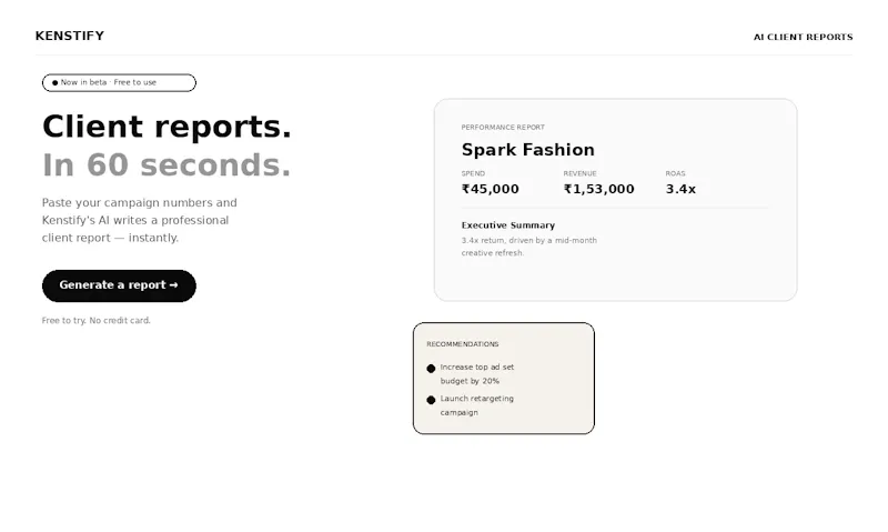 Kenstify screenshot 1