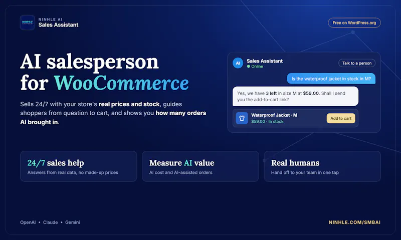 Ninhle AI Sales Assistant screenshot 2