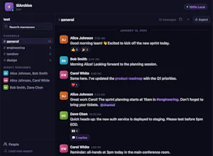 SlArchive — Browse Your Slack History gallery image