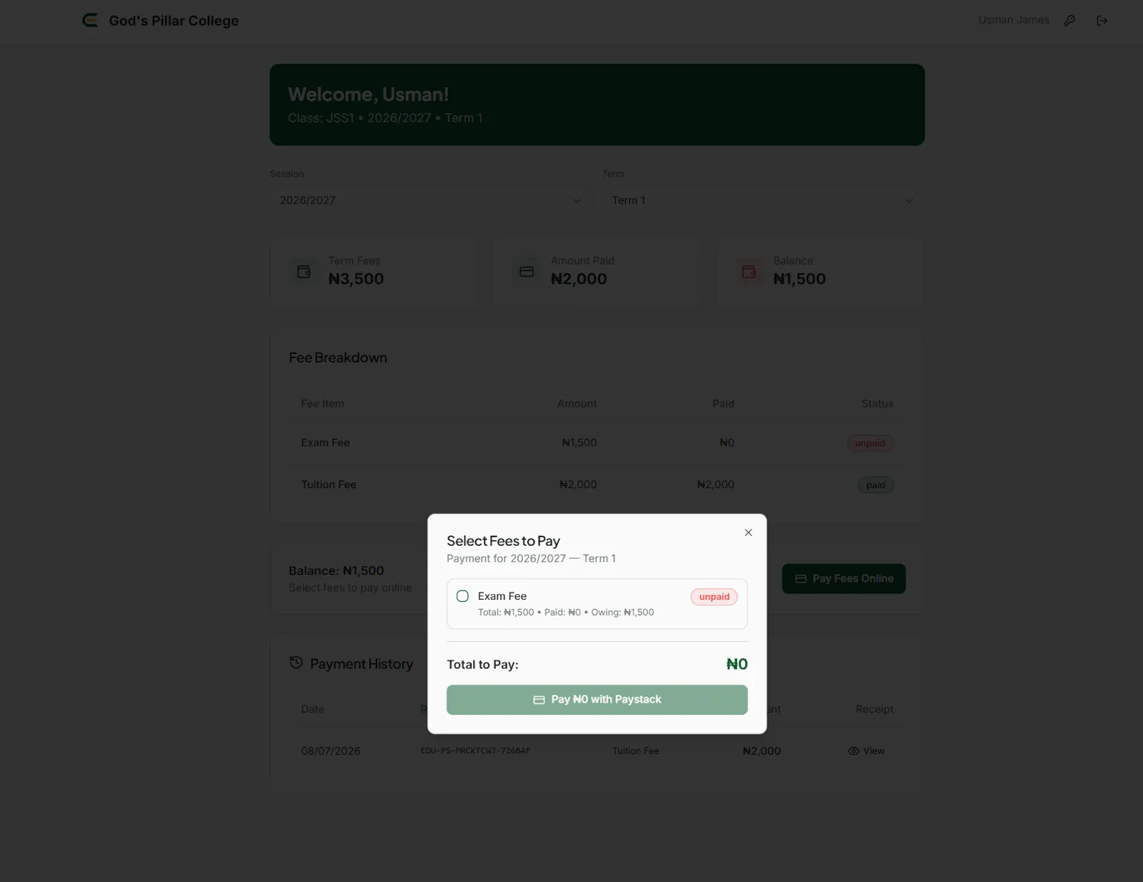 EduLedgerNG  screenshot 3