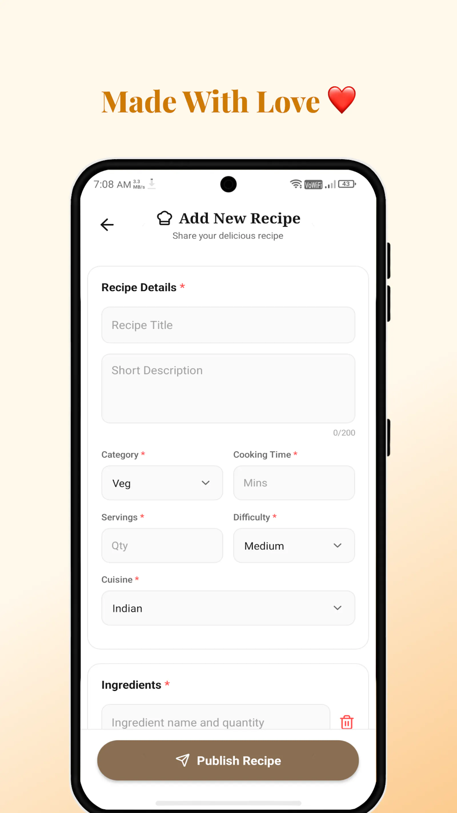 Cook Crafter: Recipe Community screenshot 7