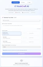 AI Hook writer Hookcraft gallery image
