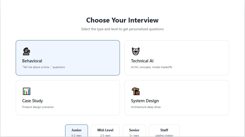 AI PM Interview Copilot gallery image