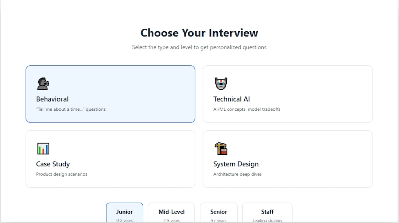 AI PM Interview Copilot screenshot 4