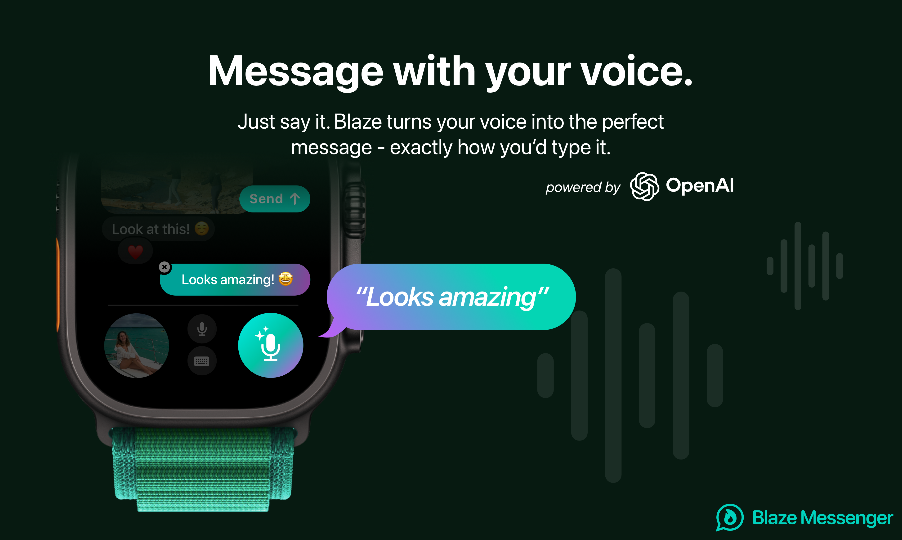 블레이즈 메신저 - WhatsApp, Imessage 등에 대한 메시지가 더 빠릅니다 미디어 4
