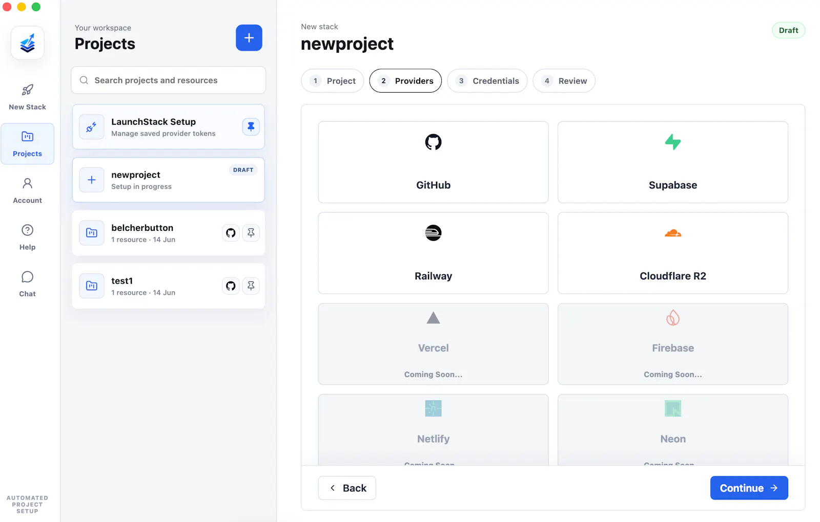 LaunchStack screenshot 4