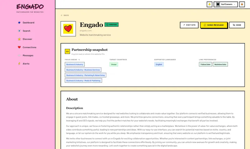 Engado screenshot 7