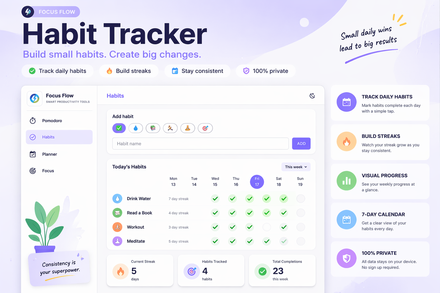 Focus Flow — Free Productivity Tools gallery image