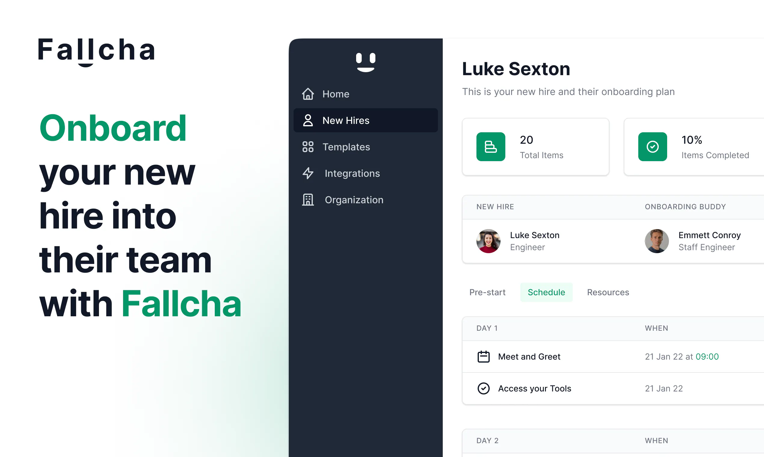 Fallcha AI Onboarding Plans gallery image