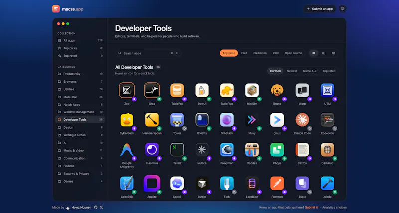 macss screenshot 2