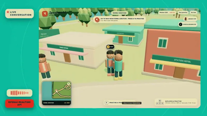 Speakworld screenshot 1 (video preview)