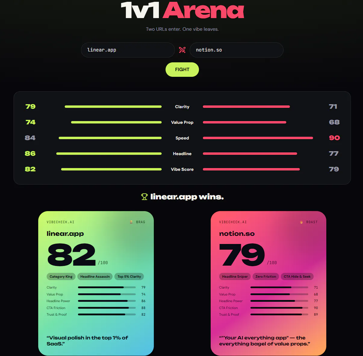 VibeCheck AI gallery image