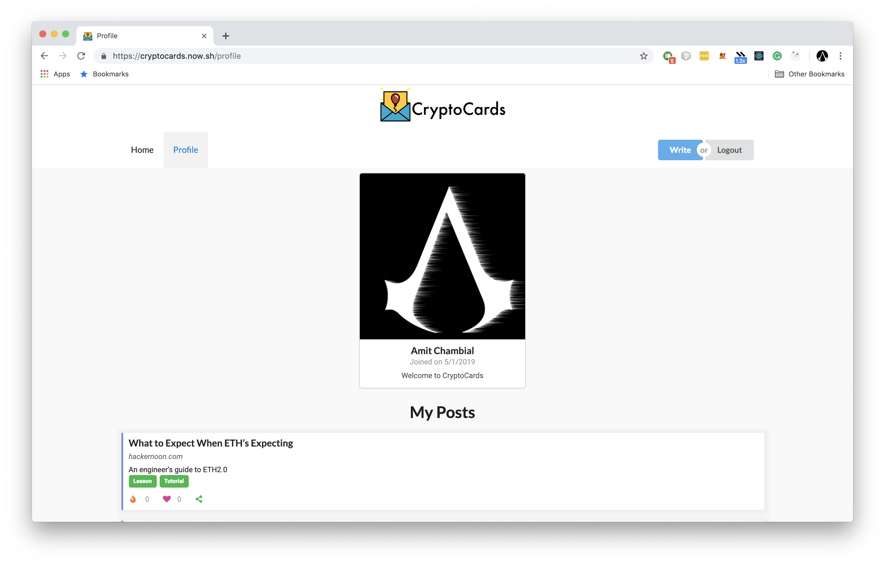 CryptoCards gallery image