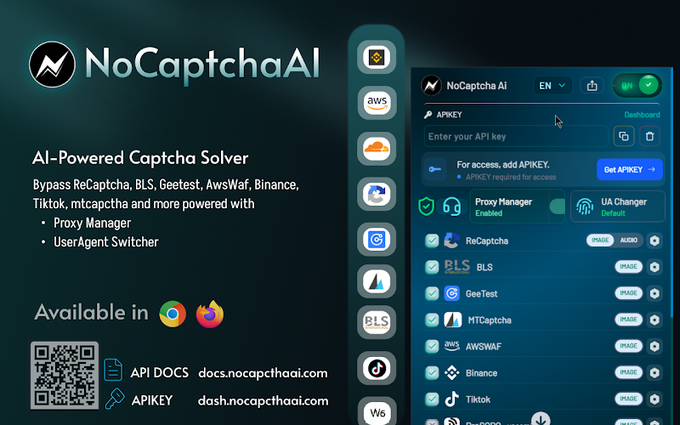 NoCaptchaAI:  AI-Powered Captcha Solver gallery image