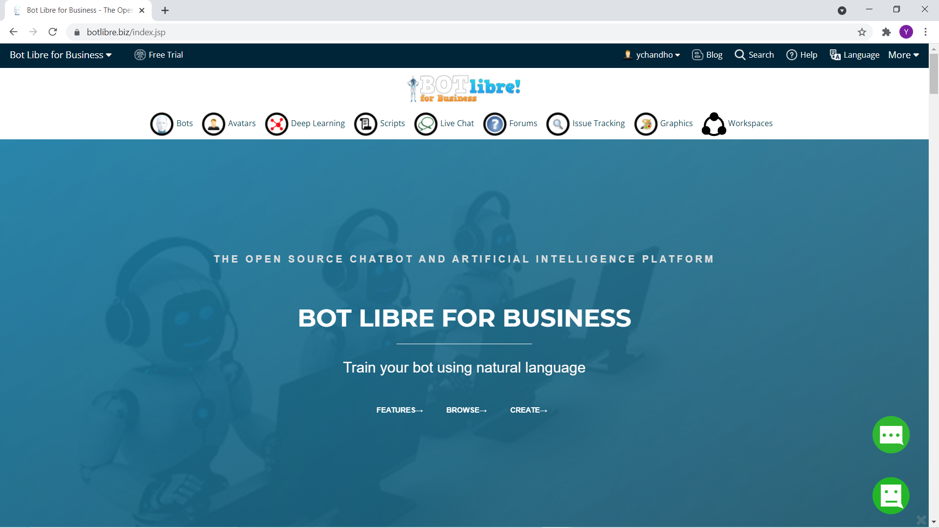Bot Libre for Business gallery image