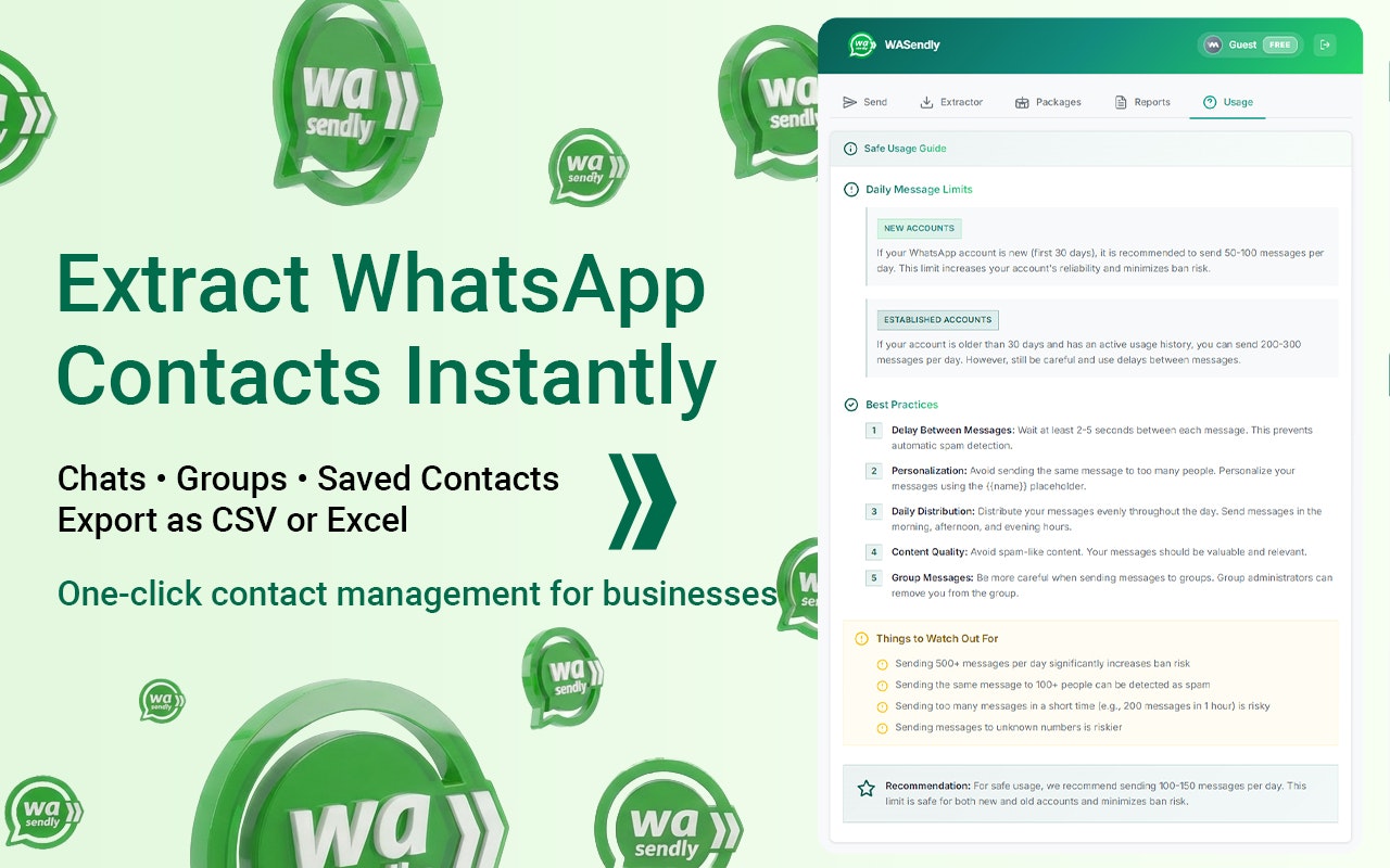WASendly – WhatsApp Bulk Message Sender gallery image