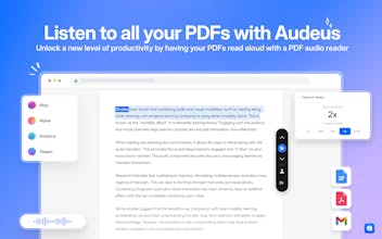 Audeus: PDF Audio Reader for Read Aloud gallery image