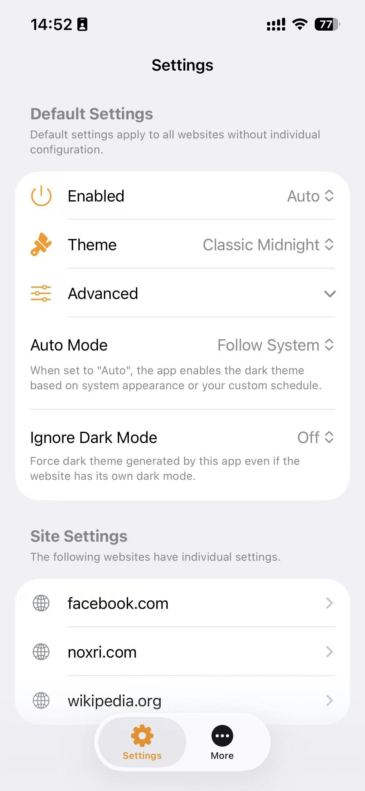 Noxri - Screenshot 5 showing product features and functionality