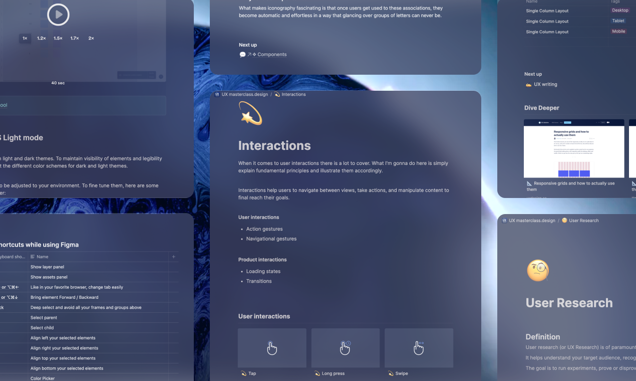 UX Masterclass.design gallery image