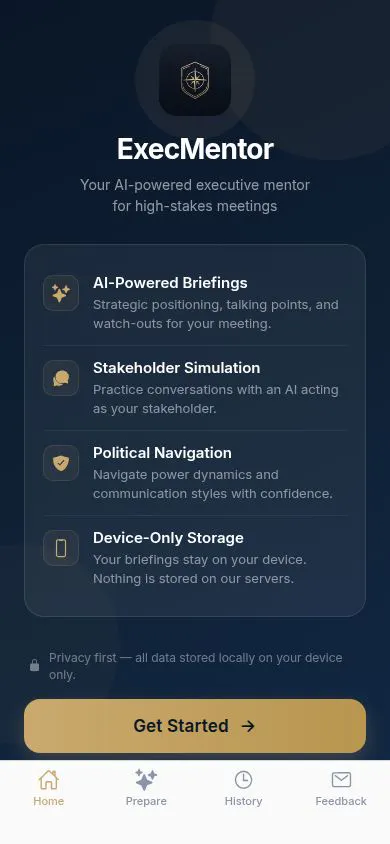 ExecMentor product banner