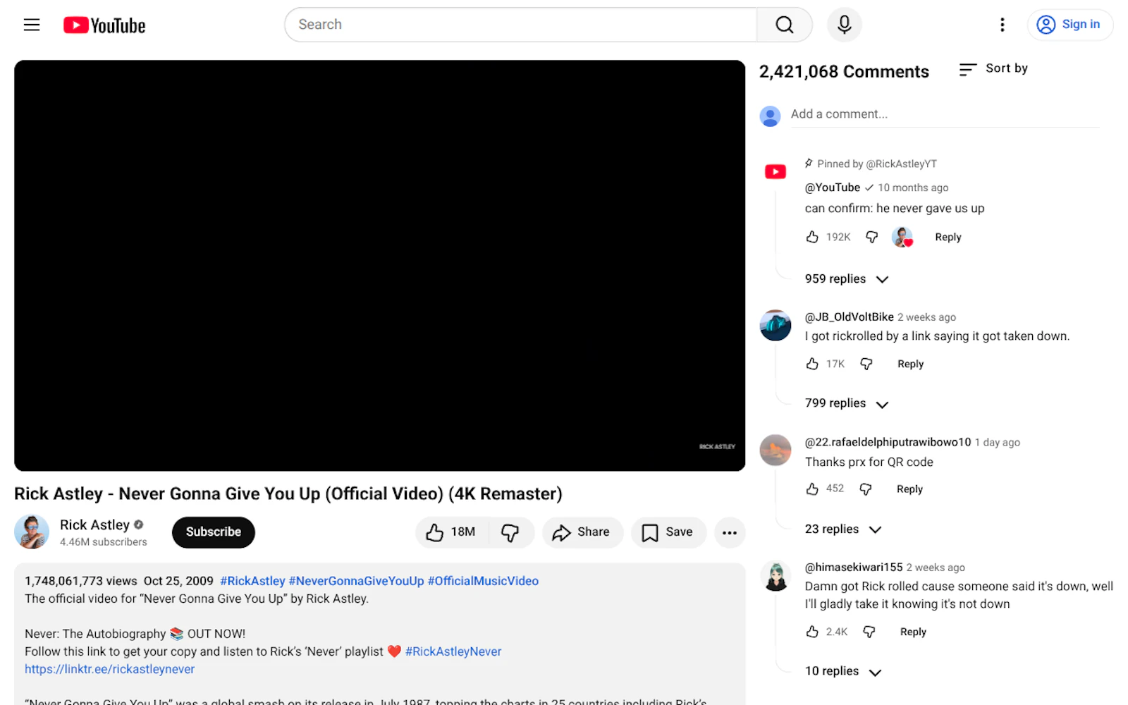 Right Side Comments screenshot 2