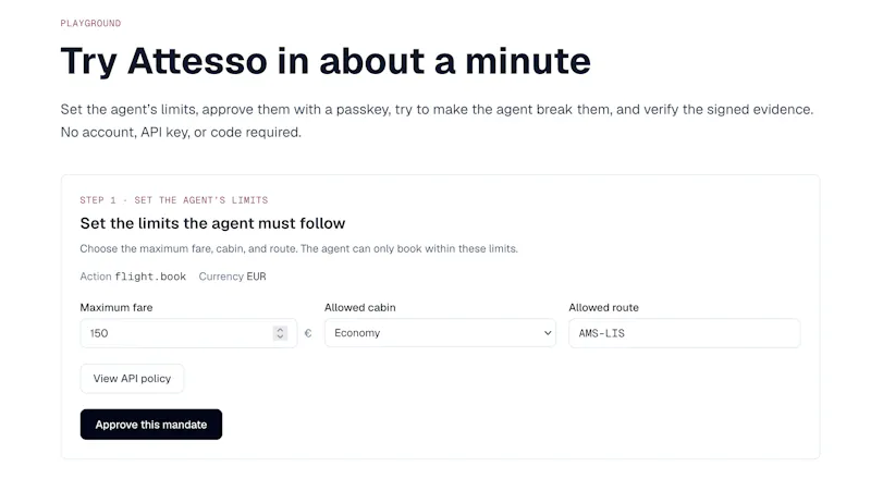 Attesso screenshot 5
