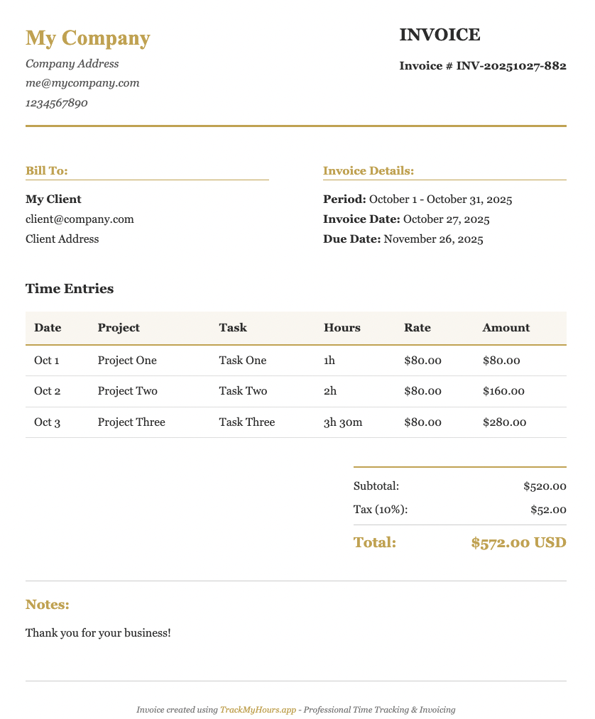 TrackMyHours - Screenshot 5 preview