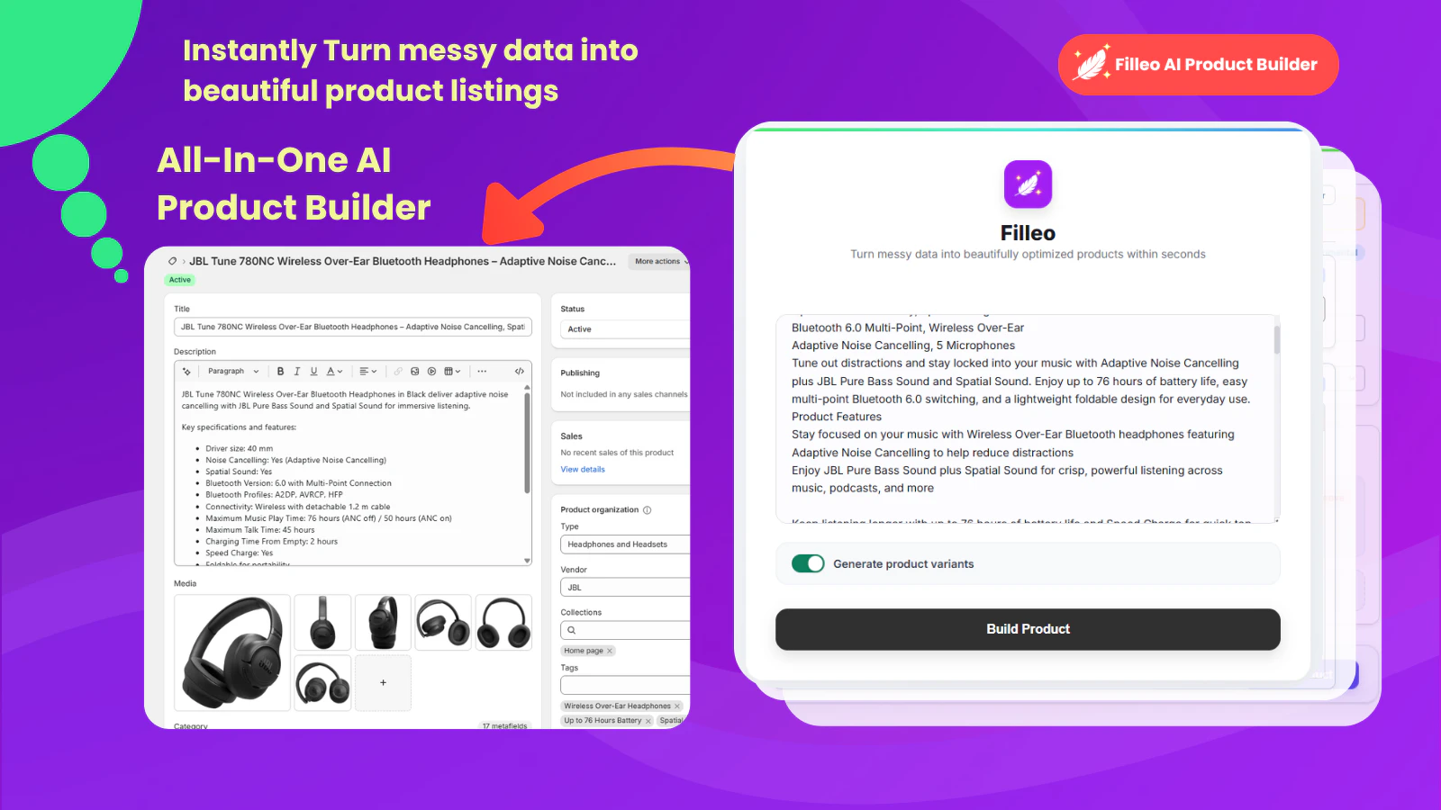 Filleo: AI Product Builder For Shopify screenshot 5