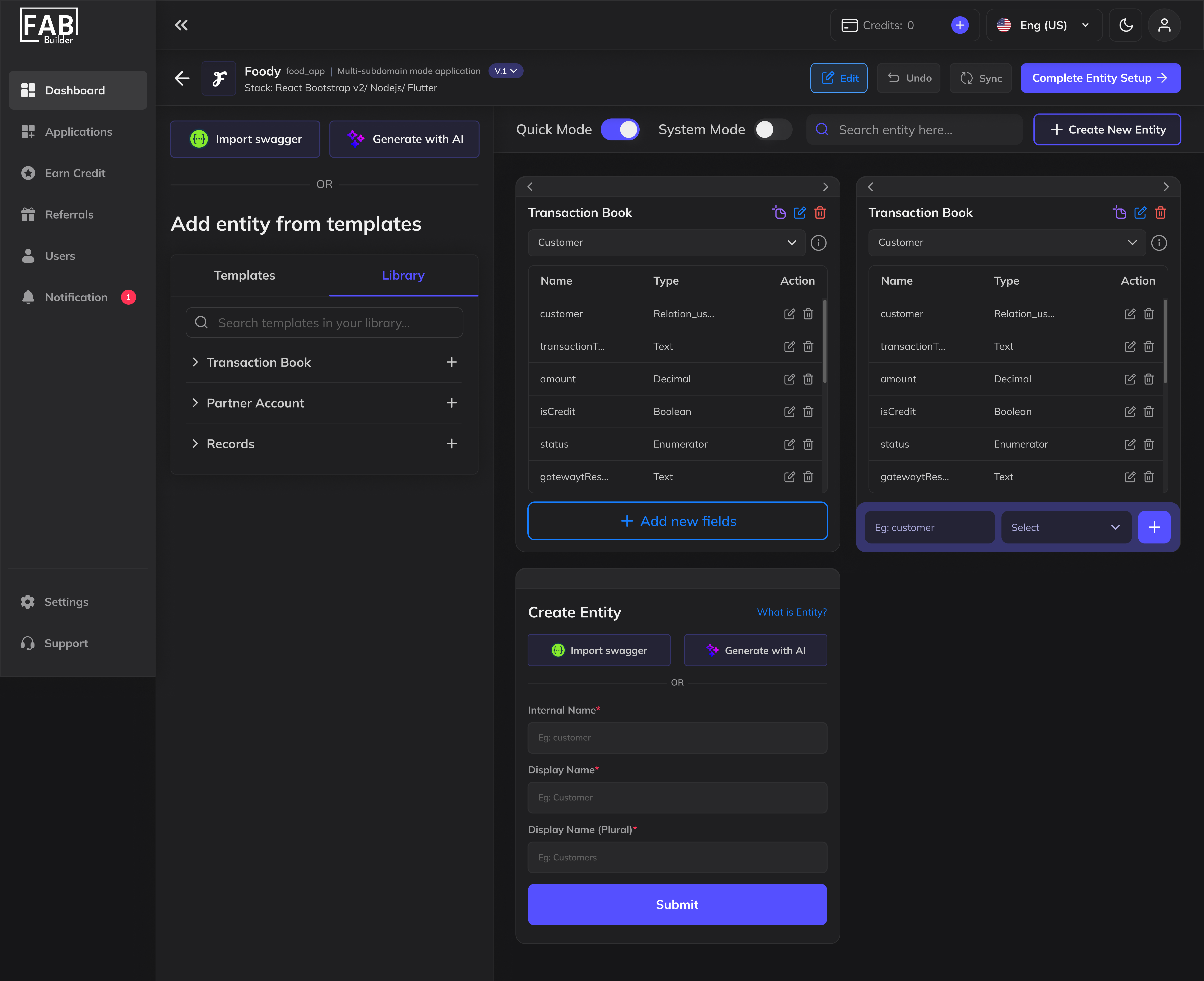 FAB Builder gallery image